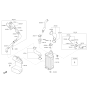 Diagram for Kia Forte Koup Cooling Hose - 282502B730