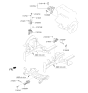 Diagram for Kia Soul Engine Mount - 21810B2700