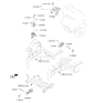 Diagram for 2017 Kia Soul Transfer Case Mount - 21950A4200