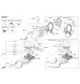 Diagram for 2016 Kia Soul EV Seat Cushion - 88150B2000