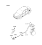 Diagram for 2010 Kia Rio Fuel Door - 695101G200