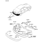 Diagram for 2010 Kia Rio Bumper - 866111G600