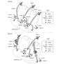 Diagram for 2008 Kia Rio Seat Belt - 898101G551XI