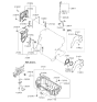 Diagram for 2011 Kia Rio Dipstick Tube - 2661226011