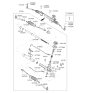 Diagram for Kia Rio Rack & Pinion Bushing - 577413C000