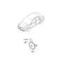 Diagram for 2011 Kia Rio Horn - 966201G000