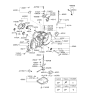 Diagram for Kia Rio Back Up Light Switch - 4595628010