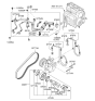 Diagram for 2011 Kia Rio A/C Hose - 977651G000