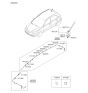 Diagram for Kia Rio Antenna Mast - 962001G141