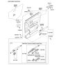 Diagram for 2006 Kia Rio Power Window Switch - 935701G211