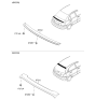 Diagram for 2006 Kia Rio Spoiler - 872101G200