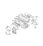 Diagram for 2008 Kia Rio Exhaust Manifold - 2851026390