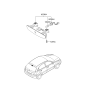 Diagram for Kia Rio Light Socket - 927591G200