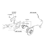 Diagram for 2009 Kia Rio Wheel Bearing - 527501G101