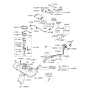 Diagram for Kia Rio Fuel Filter - 311121G500