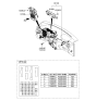 Diagram for 2007 Kia Rio Fuse Box - 919501G040