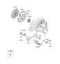 Diagram for 2010 Kia Rio Release Bearing - 4142123010