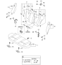 Diagram for 2001 Kia Spectra Seat Cushion - 3K2N257200A902