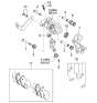 Diagram for Kia Sephia Brake Caliper Repair Kit - 0K9A426641