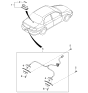 Diagram for Kia Spectra Headlight Bulb - K997016049