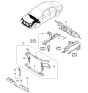 Diagram for 2000 Kia Spectra Dash Panels - 0K2NA53400A