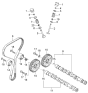 Diagram for Kia Spectra Timing Belt - 243122Y000