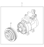 Diagram for Kia Spectra A/C Compressor - 1K2NA61450A
