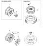 Diagram for Kia Spectra Spare Wheel - K9965S55540