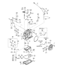 Diagram for Kia Sephia Oil Pan Gasket - MFU6021512B