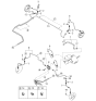 Diagram for Kia Spectra Brake Line - 0K2CA43980D