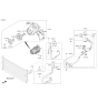 Diagram for 2021 Kia Stinger A/C Hose - 97763J5050