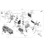 Diagram for Kia Evaporator - 97139J5000
