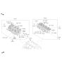 Diagram for Kia Stinger Cylinder Head - 541G53LA0A