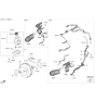 Diagram for Kia K900 Fuel Pump Tank Seal - 58594F2000