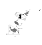 Diagram for Kia Stinger Antenna Cable - 96595J5000