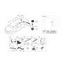 Diagram for Kia Stinger Battery Cable - 91850J5010