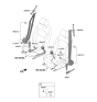 Diagram for 2018 Kia Stinger Seat Belt - 88820J5500AWJ