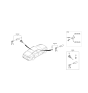 Diagram for 2021 Kia Stinger Ignition Lock Assembly - 81905J5000