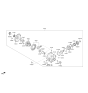 Diagram for 2022 Kia Stinger Transfer Case Bearing - 474484F000