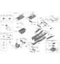 Diagram for 2019 Kia Stinger Armrest - 84660J5200CD7