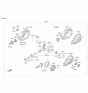 Diagram for 2020 Kia K900 CV Joint Companion Flange - 530553C321