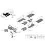 Diagram for Kia Stinger Dash Panels - 84120J5000
