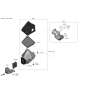 Diagram for 2019 Kia Stinger Air Intake Coupling - 28130J5100