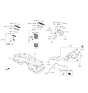 Diagram for 2019 Kia Stinger Fuel Level Sensor - 31130J5000