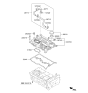 Diagram for 2019 Kia Stinger Crankcase Breather Hose - 267102CTA1