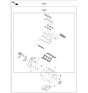 Diagram for 2022 Kia Stinger Cylinder Head Gasket - 209103LA04