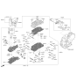 Diagram for Kia Clutch Master Repair Kit - 488862H000