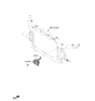 Diagram for Kia Soul Horn - 96611K0010