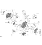 Diagram for 2023 Kia Soul Transfer Case Output Shaft Snap Ring - 482482H000