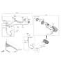 Diagram for 2005 Kia Sportage A/C Clutch - 9764434550